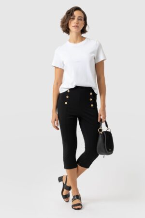 Chelsea Capri Legging - Black