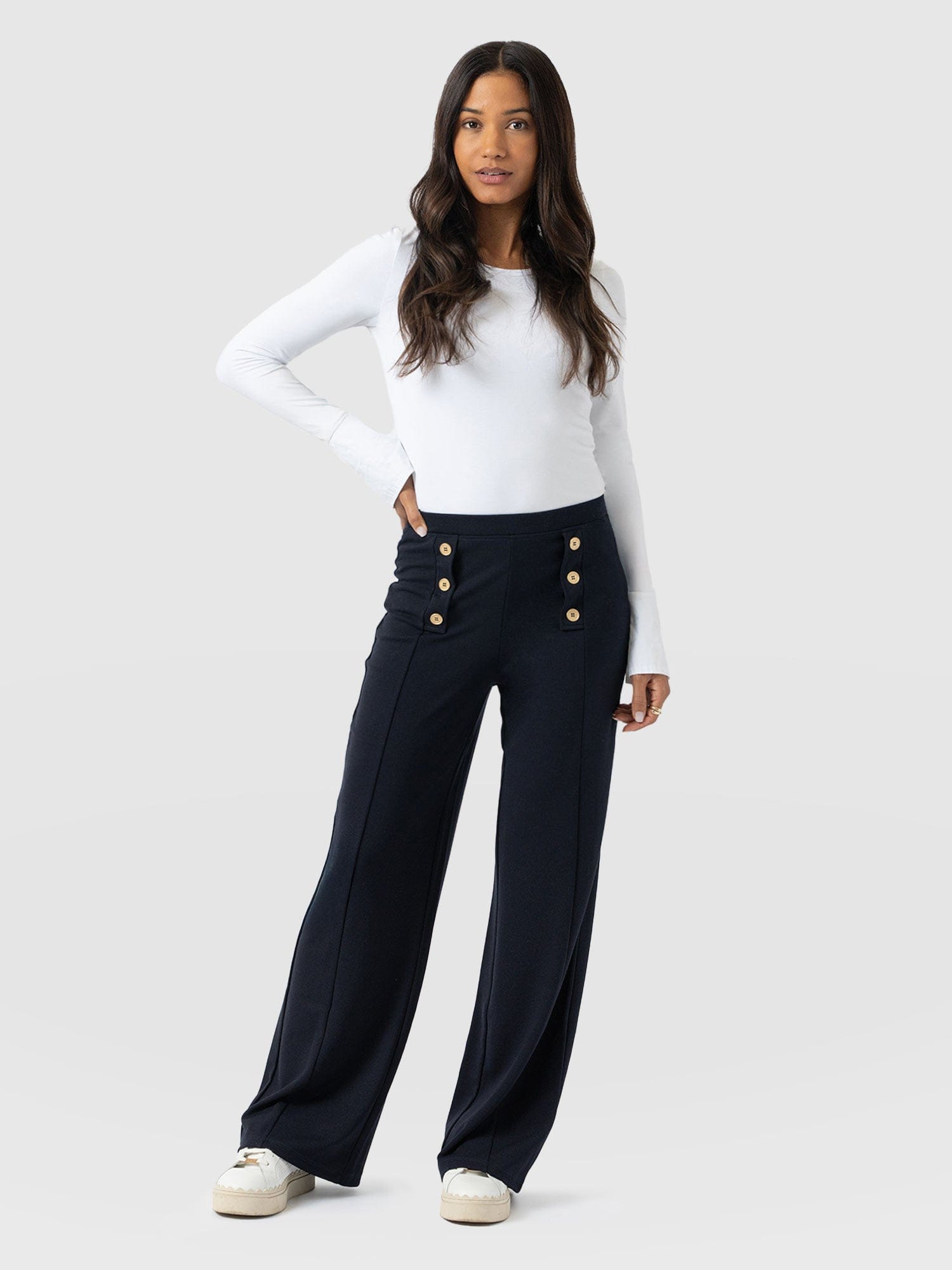 Chelsea Pant - Navy - Image 5