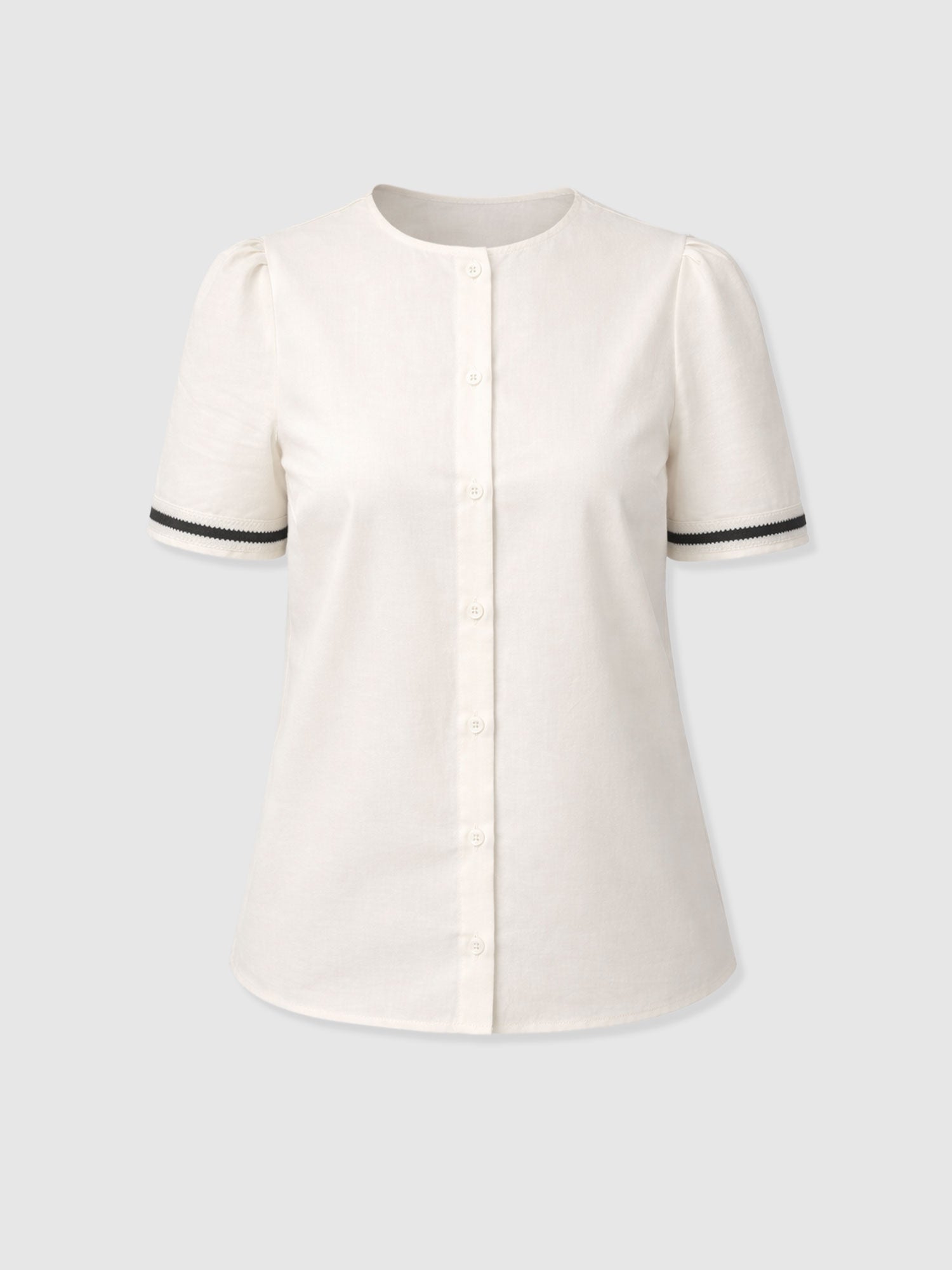 Tabitha Blouse - Cream - Image 7