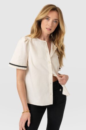 Tabitha Blouse - Cream